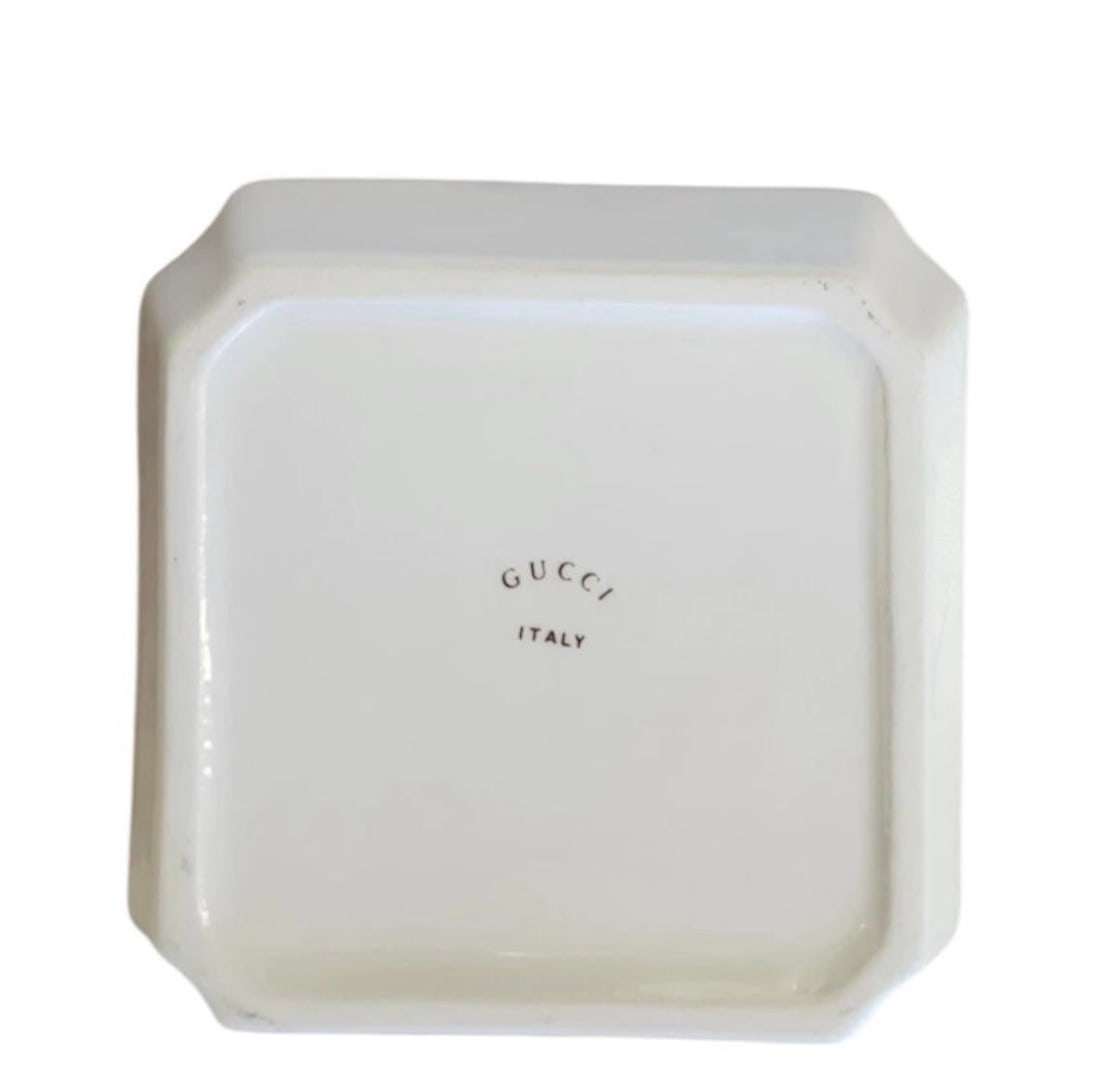 Gucci Coasters With Holder Italy 1970's - 11
