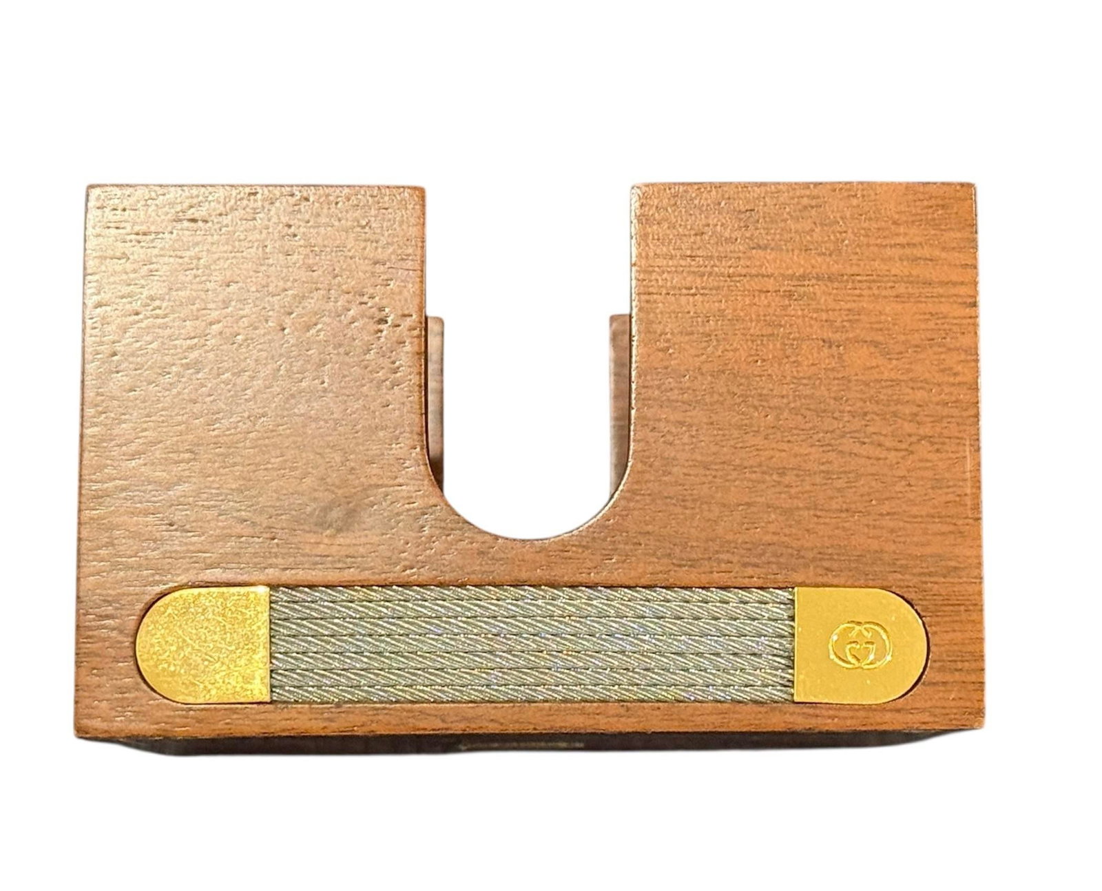 Gucci Coasters With Holder Italy 1970's - 4