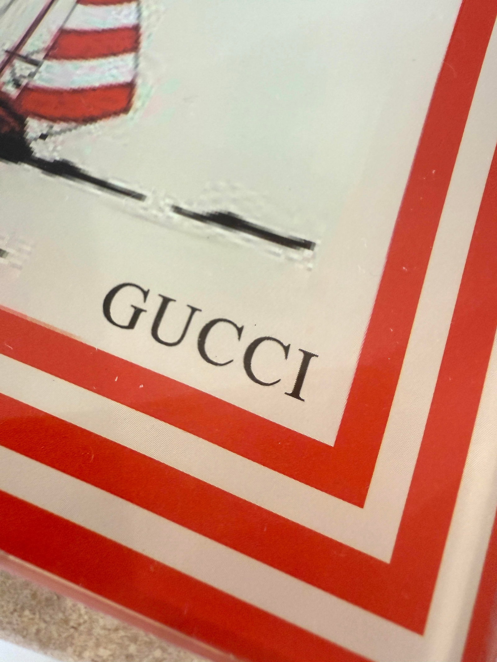 Vintage Gucci Sailboat Tray - 10
