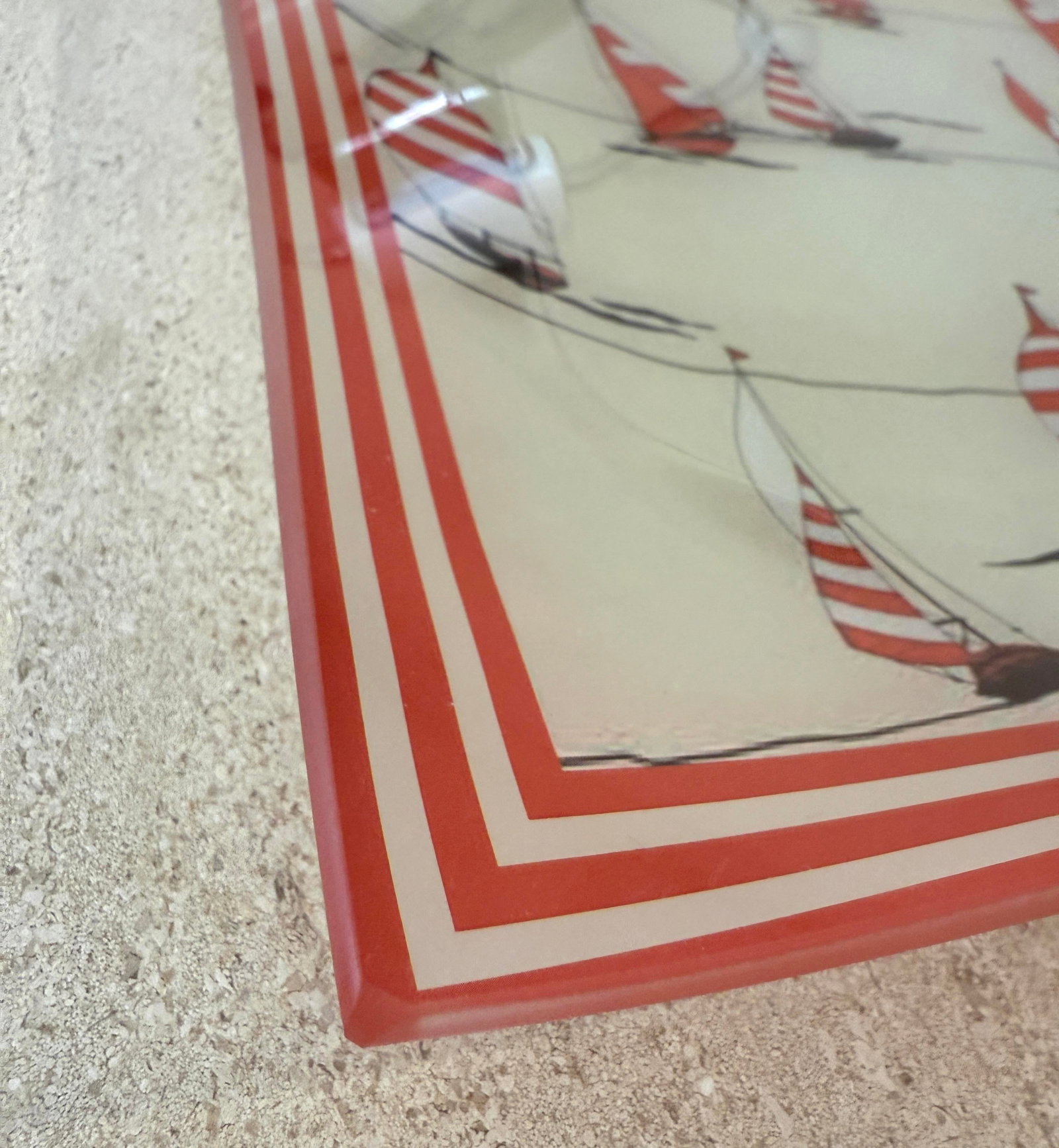 Vintage Gucci Sailboat Tray - 9