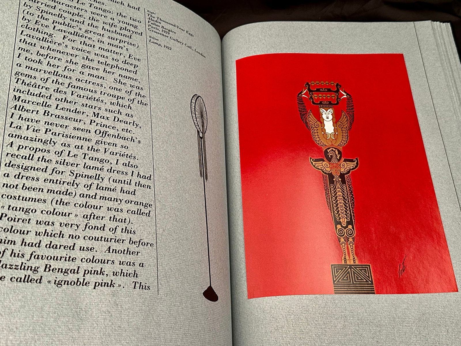 Erte Limited Edition Coffee Table Art Book With 80 Tipped in Color Print Plates - 13