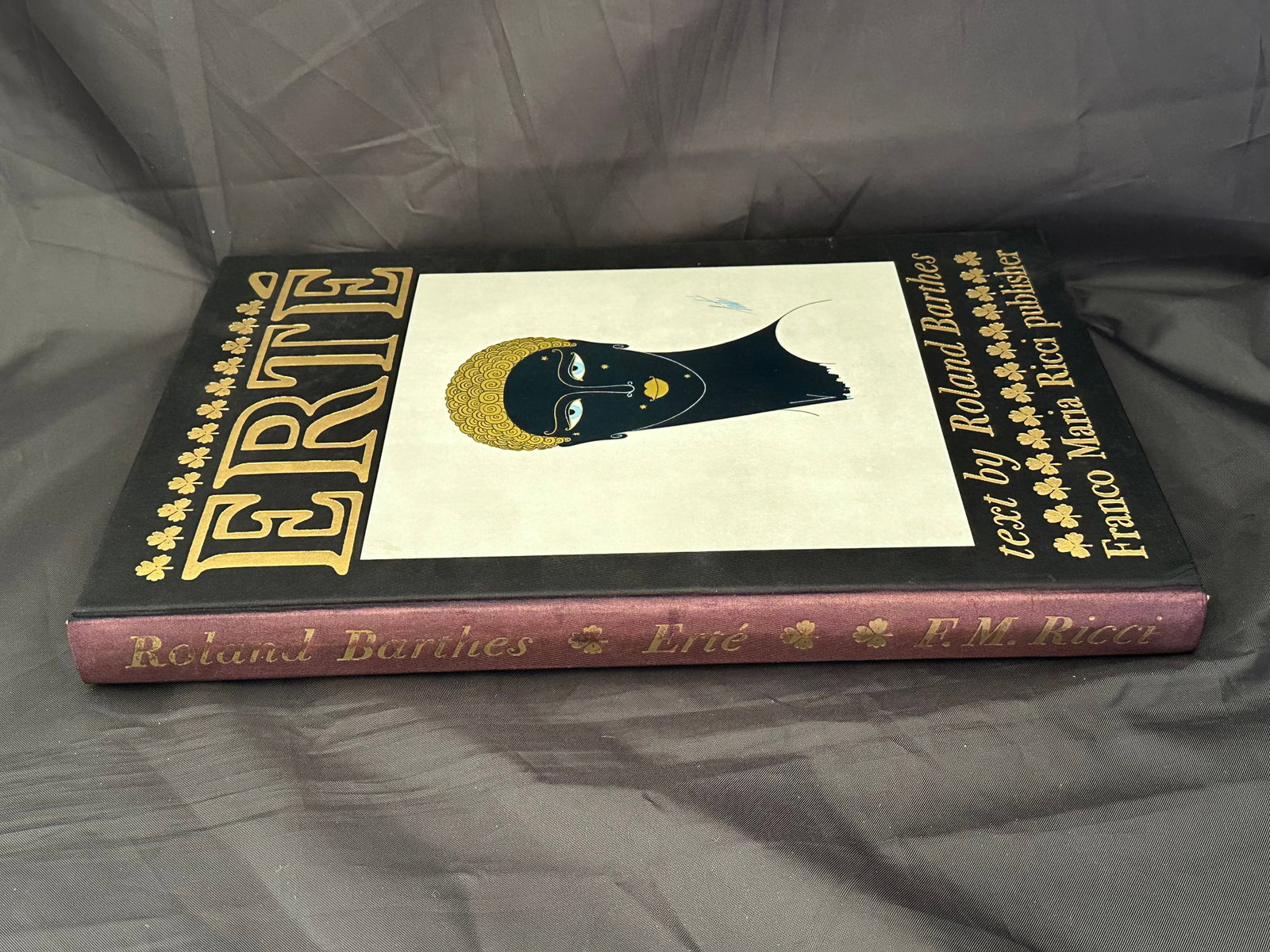 Erte Limited Edition Coffee Table Art Book With 80 Tipped in Color Print Plates - 2