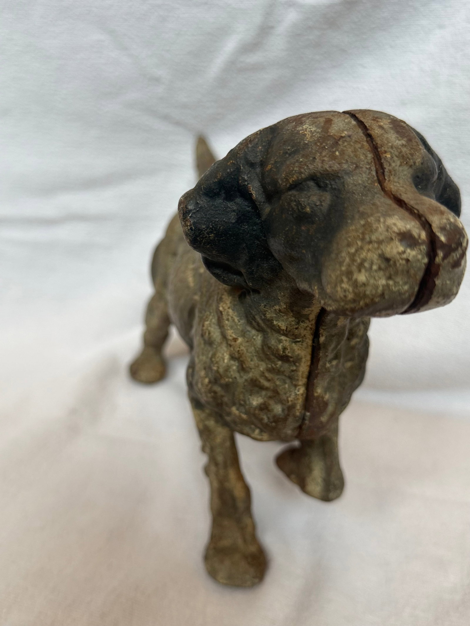 Beautiful Vintage Cast Iron English Setter Large - 10