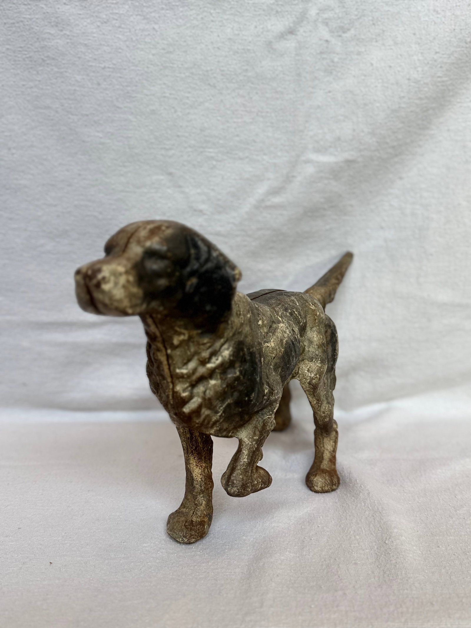 Beautiful Vintage Cast Iron English Setter Large - 4