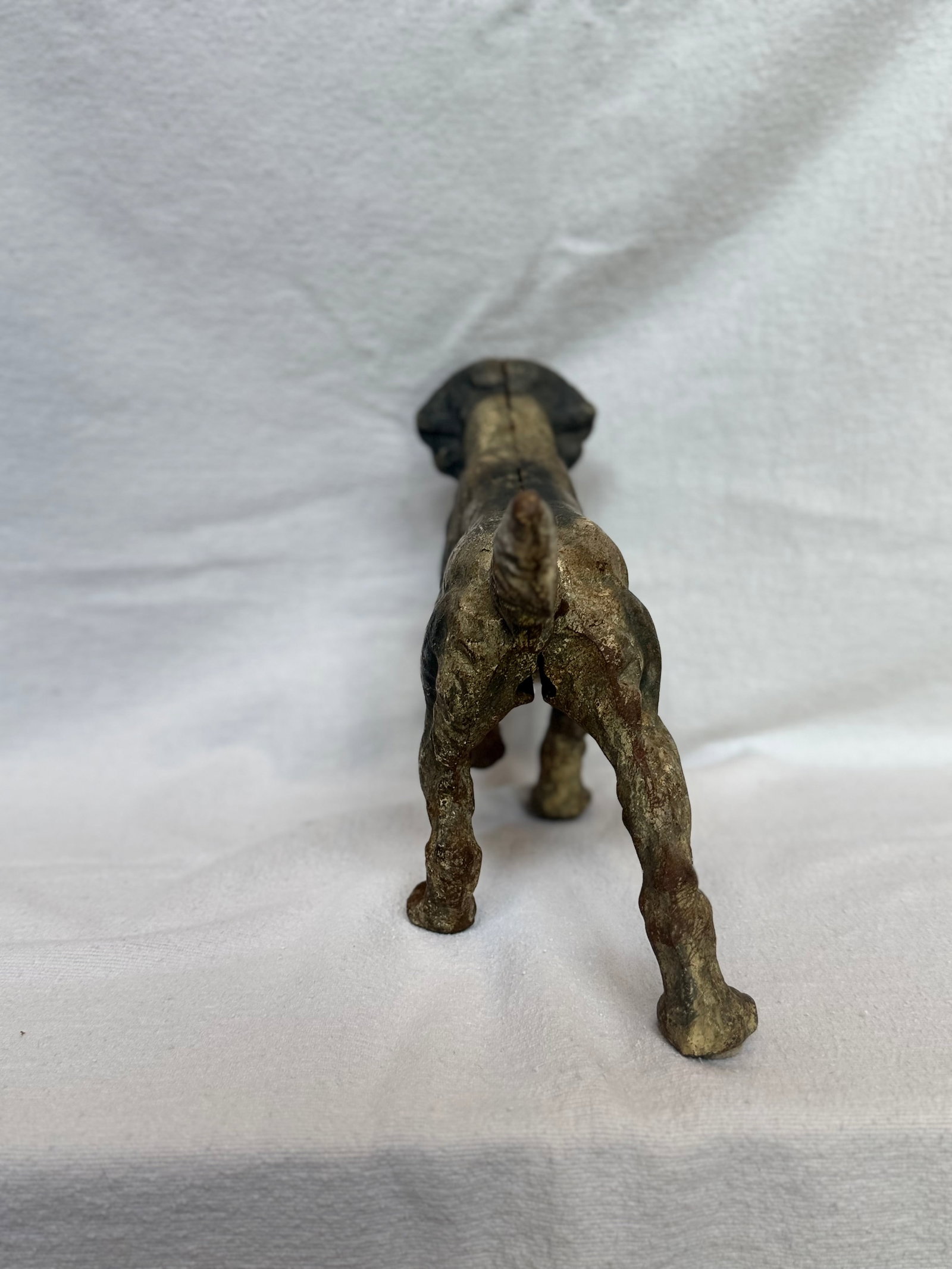 Beautiful Vintage Cast Iron English Setter Large - 5