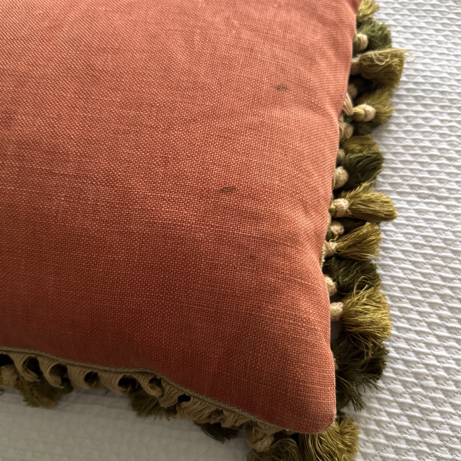 19th Century Aubusson Pillow With Passementerie Trim - 12