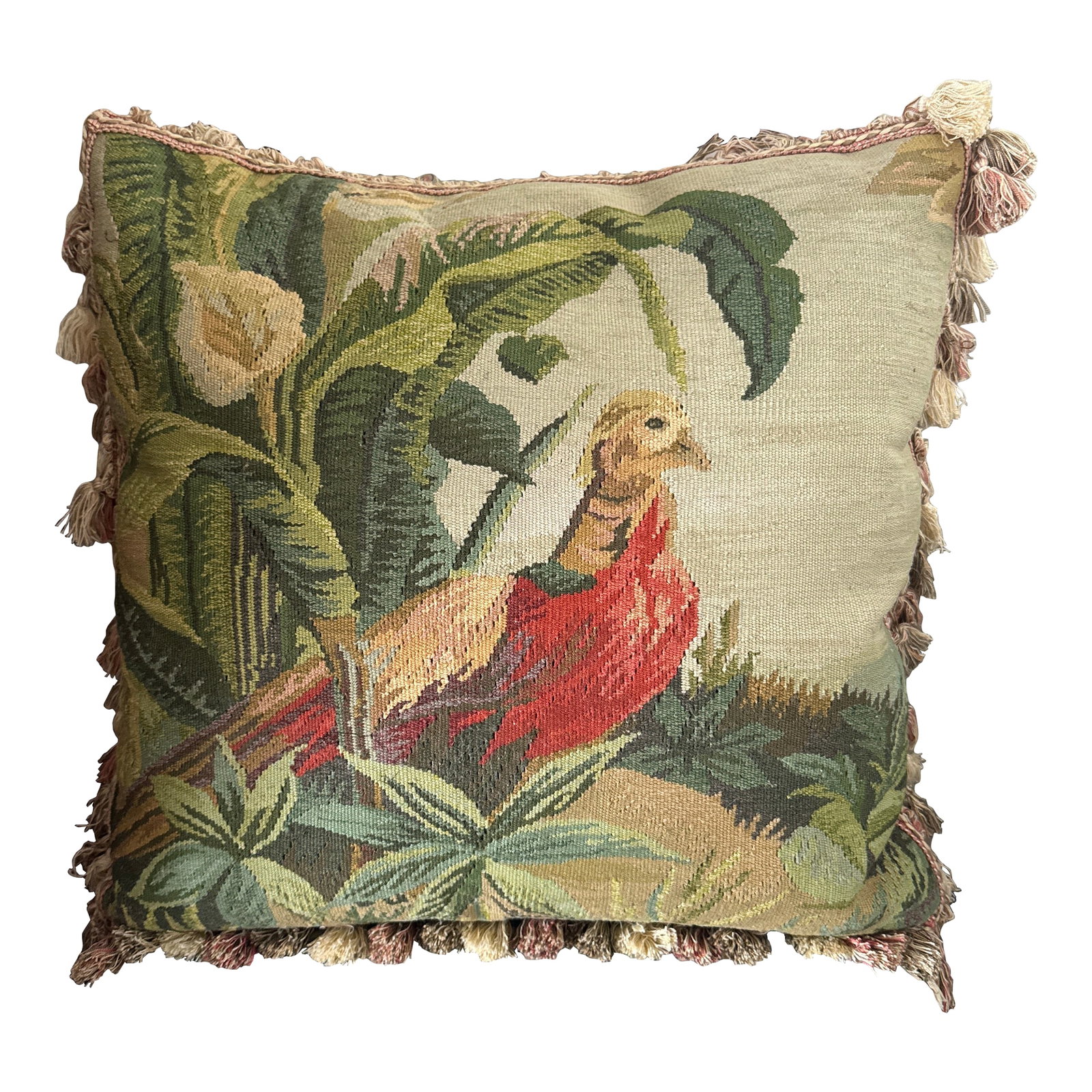 Aubusson Bird Pillow (1 of 12)