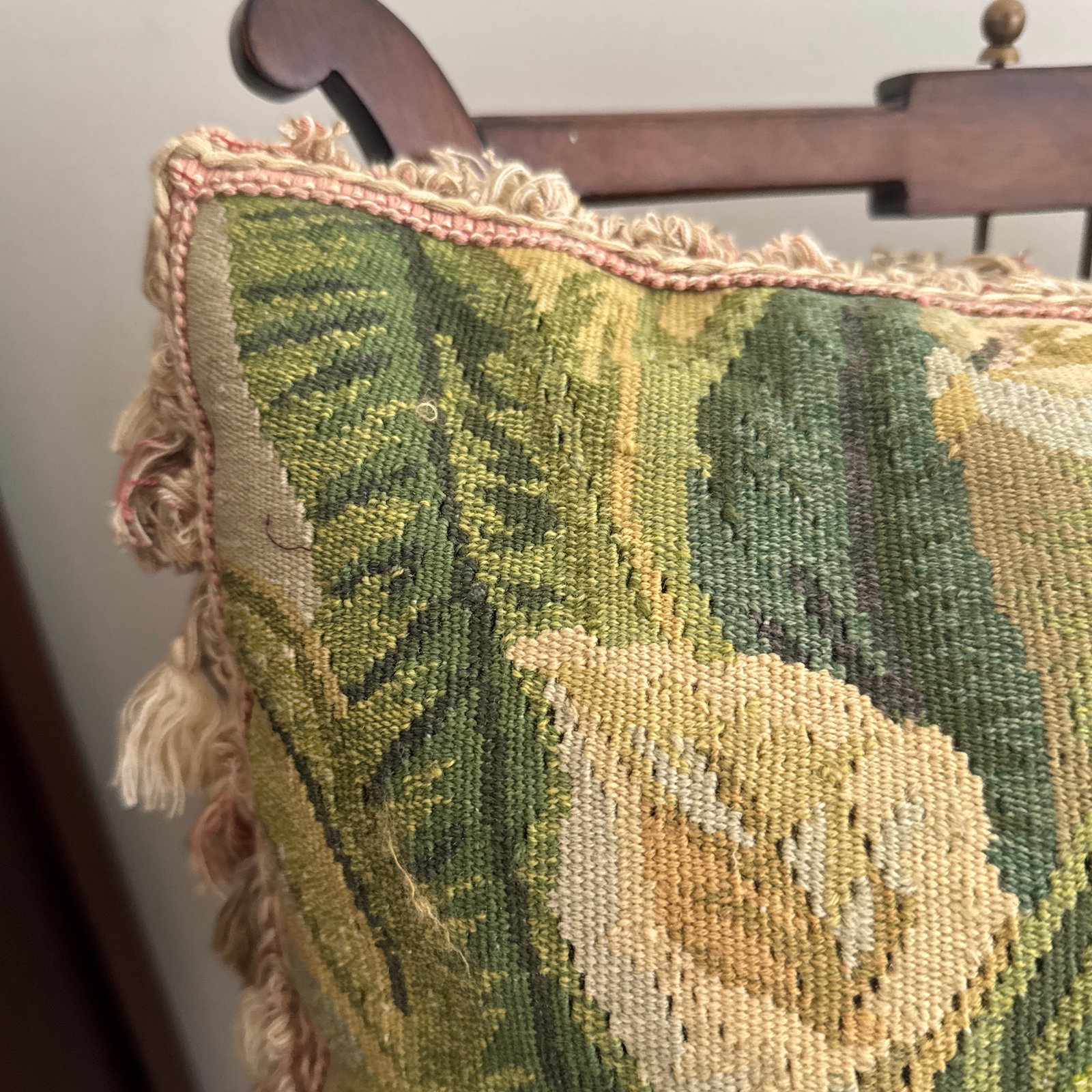 Aubusson Bird Pillow - 4