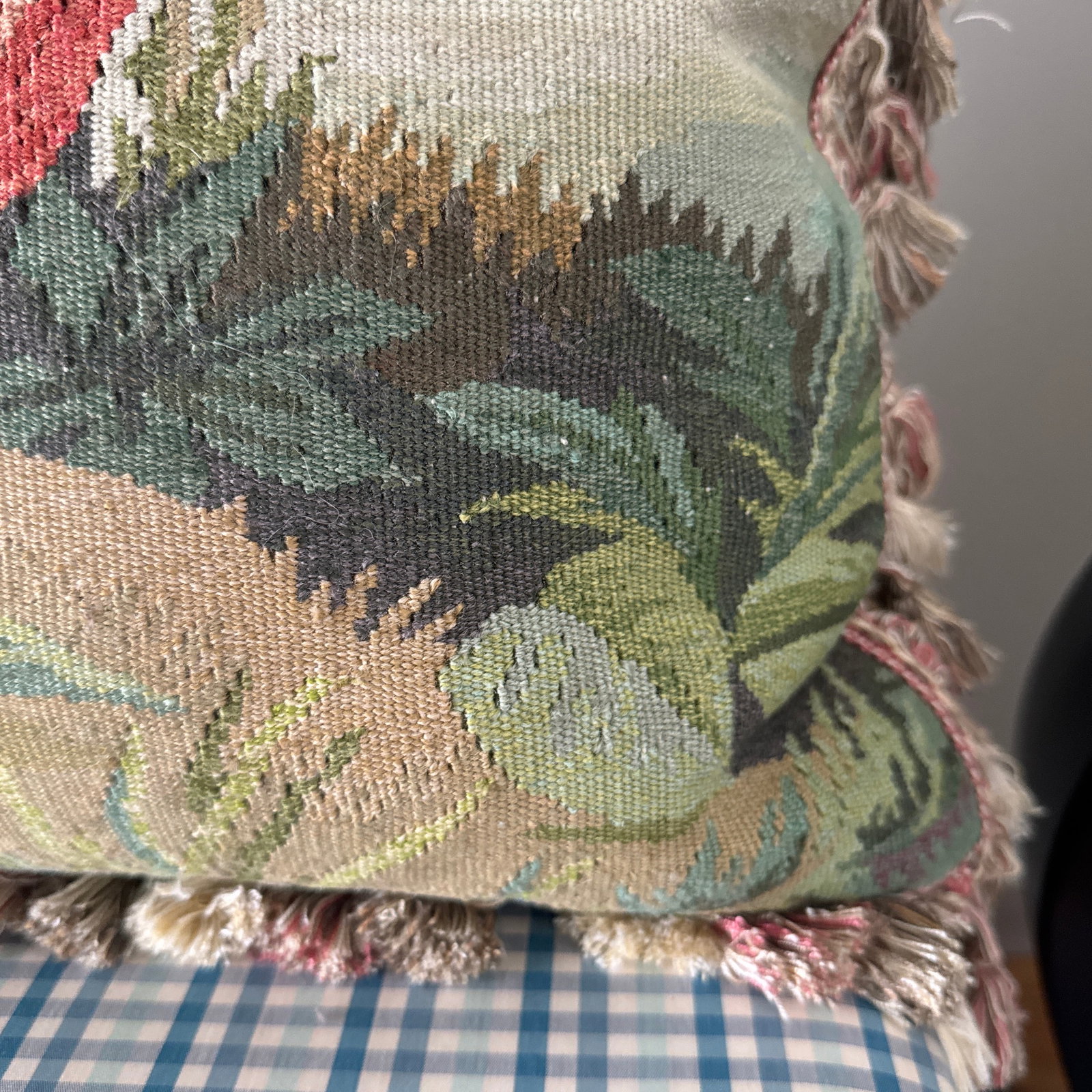 Aubusson Bird Pillow - 6