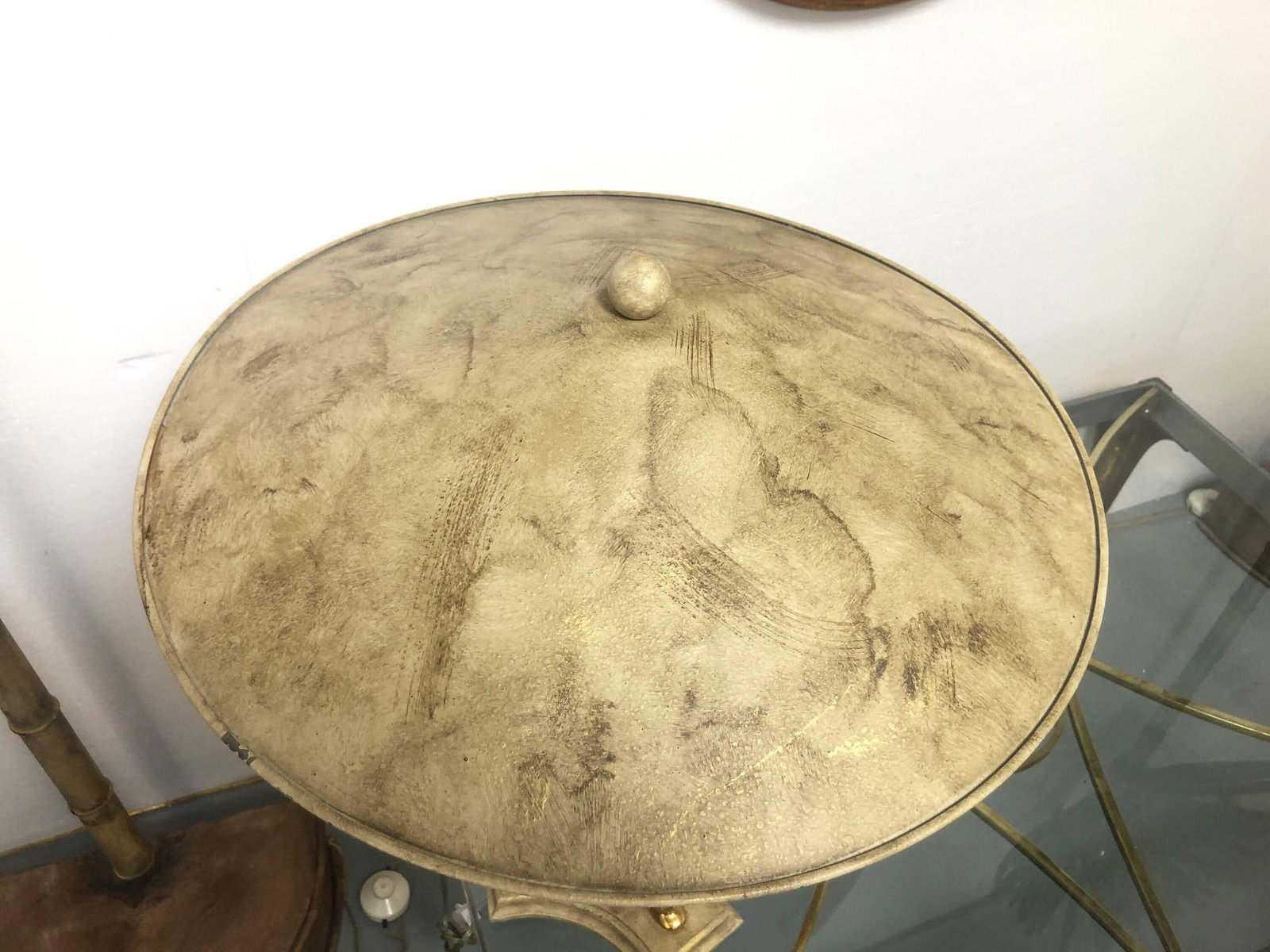 Asian Modern Table Lamp by Bauer Lamp Co - 5