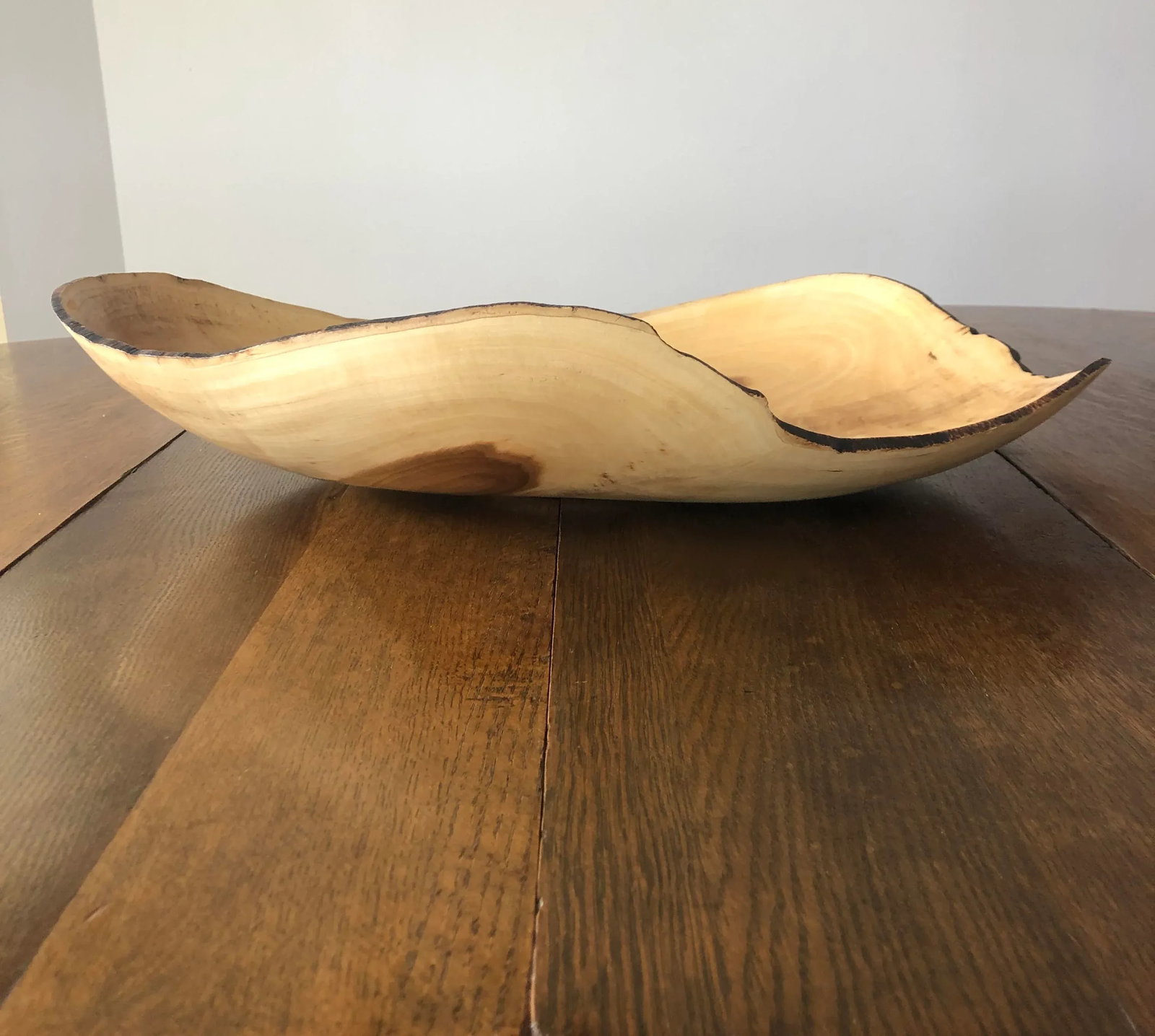 2010's Modern Steve Miller Natural Poplar Wood Hand Turned Bowl - 13