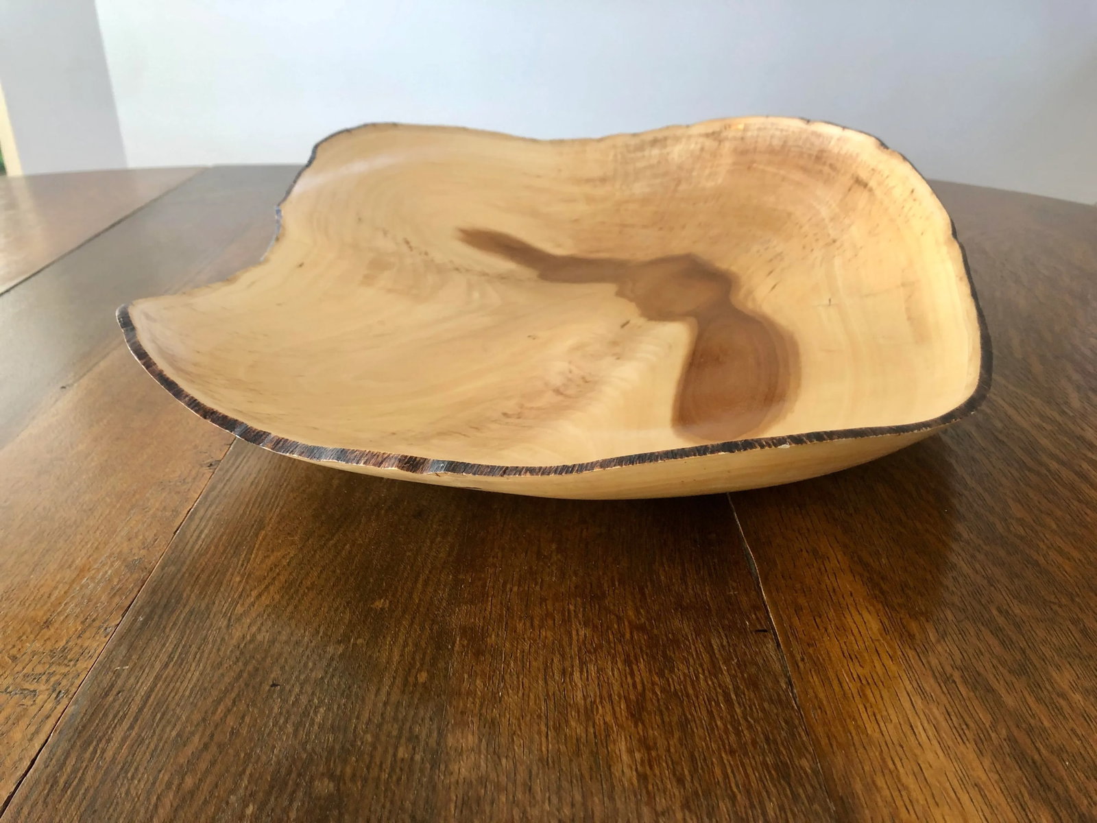 2010's Modern Steve Miller Natural Poplar Wood Hand Turned Bowl - 4