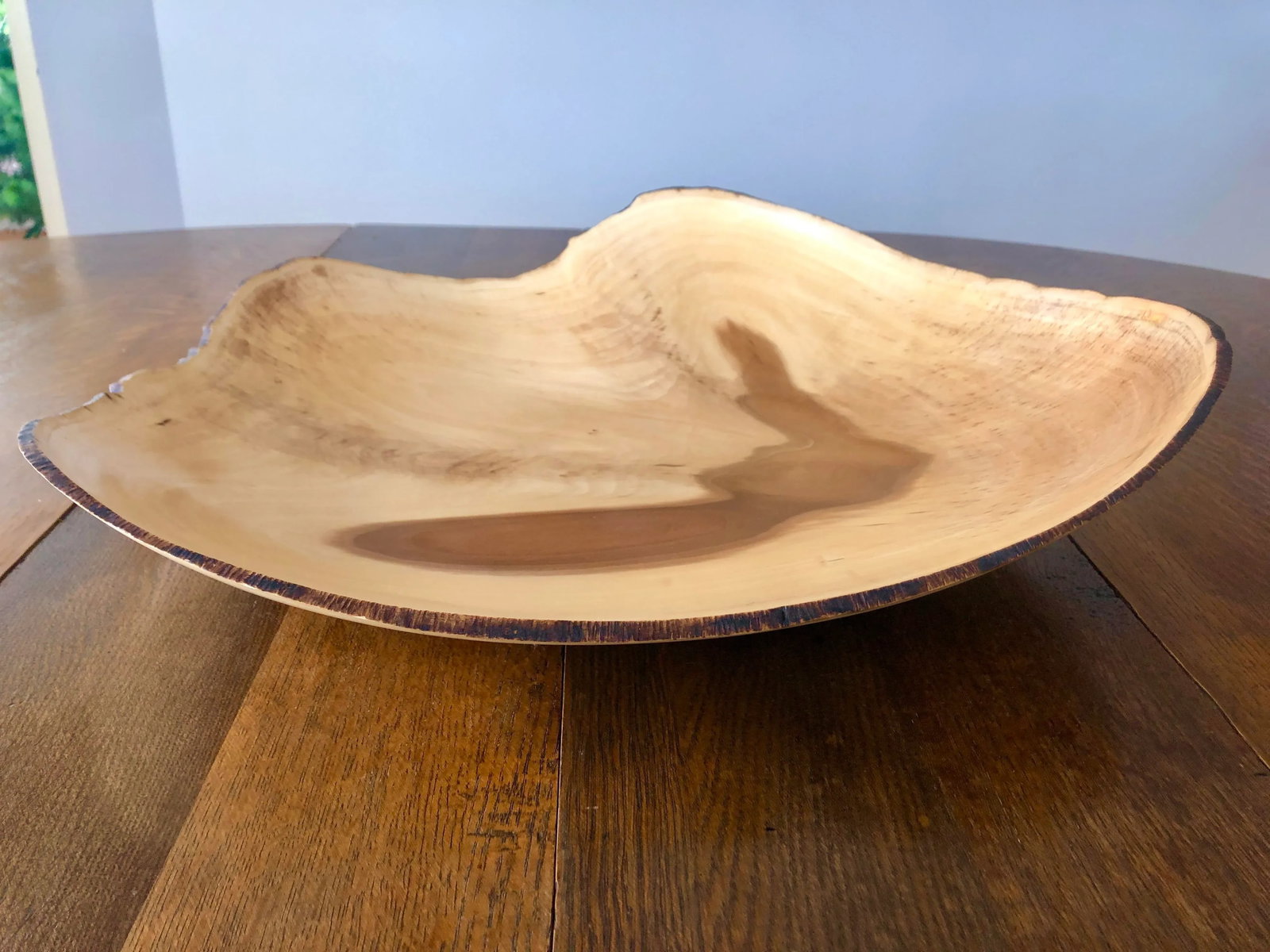 2010's Modern Steve Miller Natural Poplar Wood Hand Turned Bowl - 7