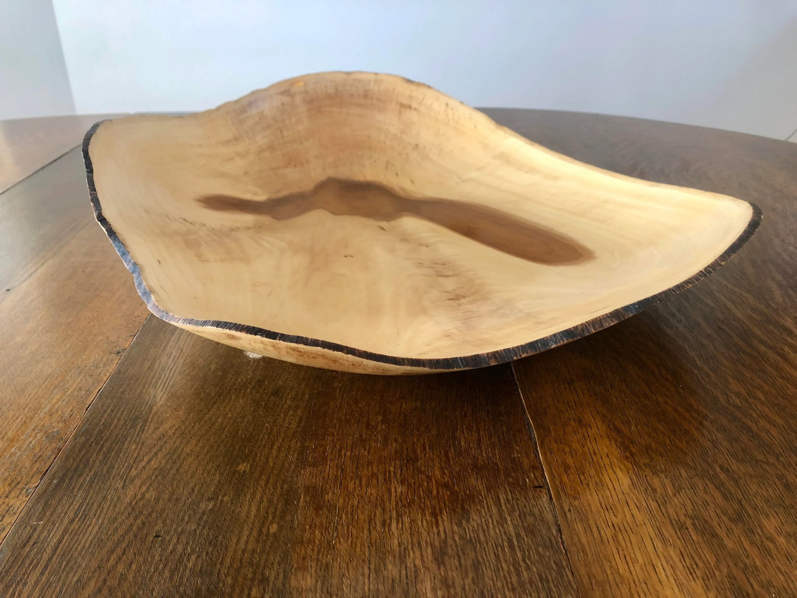 2010's Modern Steve Miller Natural Poplar Wood Hand Turned Bowl - 8