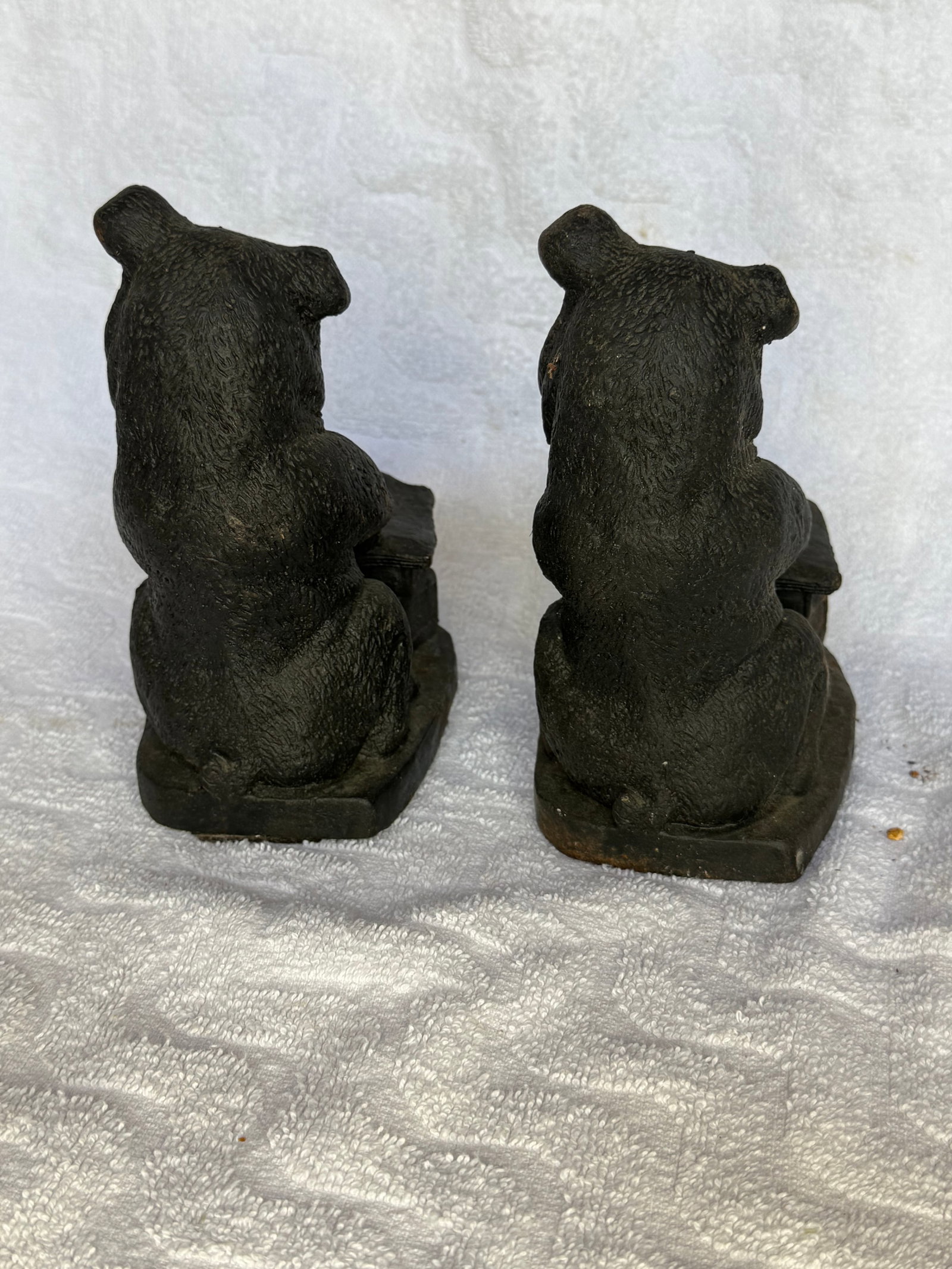 1920s Cast Iron Bulldog Cigar Bookends - 3