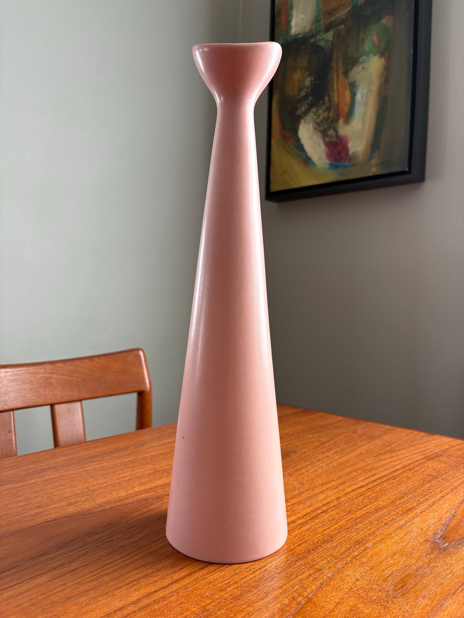 Birds Mouth Tall Tapered Vase After Malcolm Leland - 2