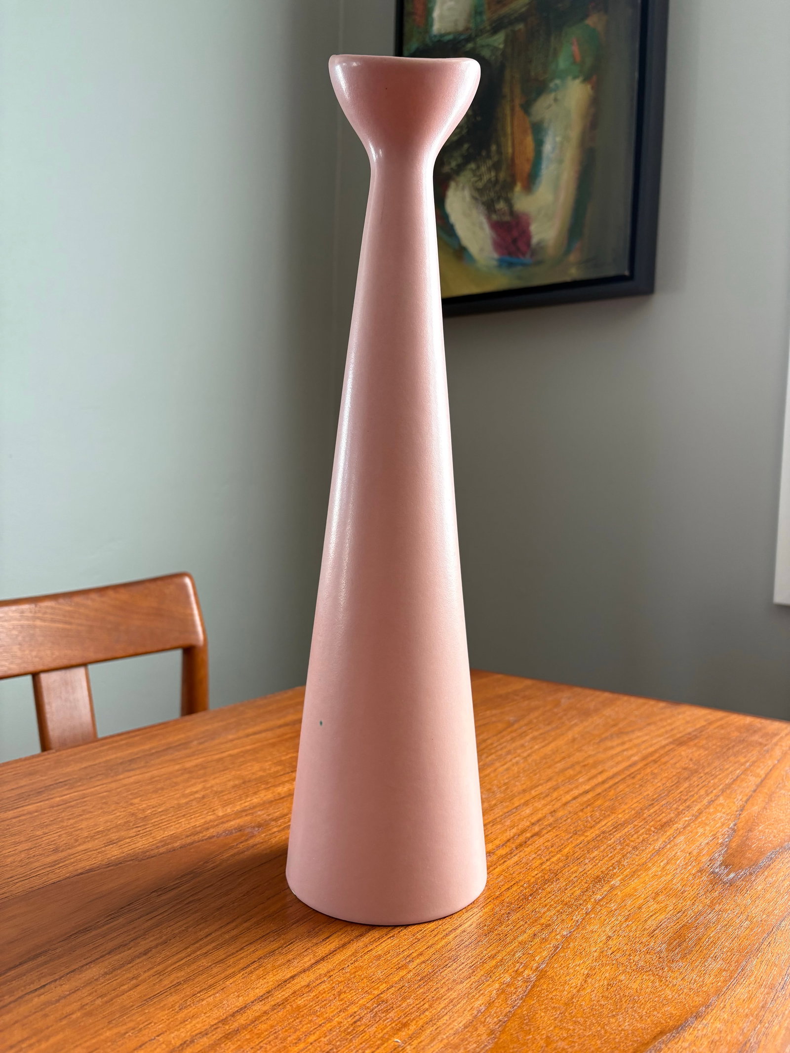 Birds Mouth Tall Tapered Vase After Malcolm Leland - 4