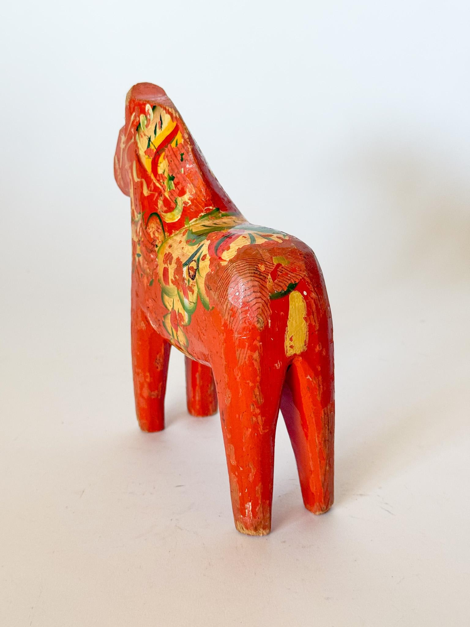 Large Swedish Dala Horse, 1930s - 3