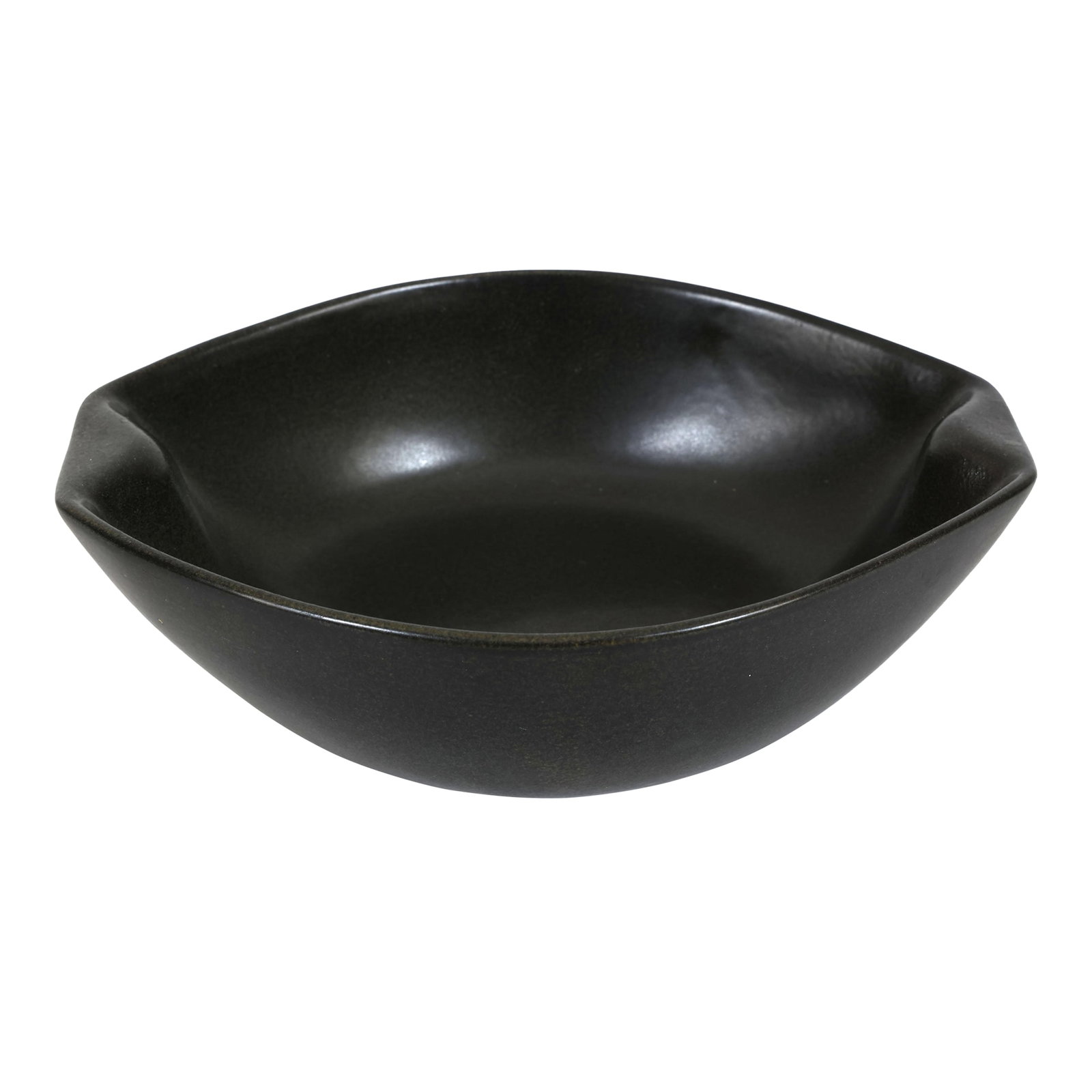 1950s Ben Seibel Raymor for Roseville Pottery Modern Stoneware Serving Dish #183: Ben Seibel's "Raymor Modern Stoneware" line for Roseville Pottery, produced from 1952-1954, included various large plates and platters, which were available in several colors. These mid-century modern