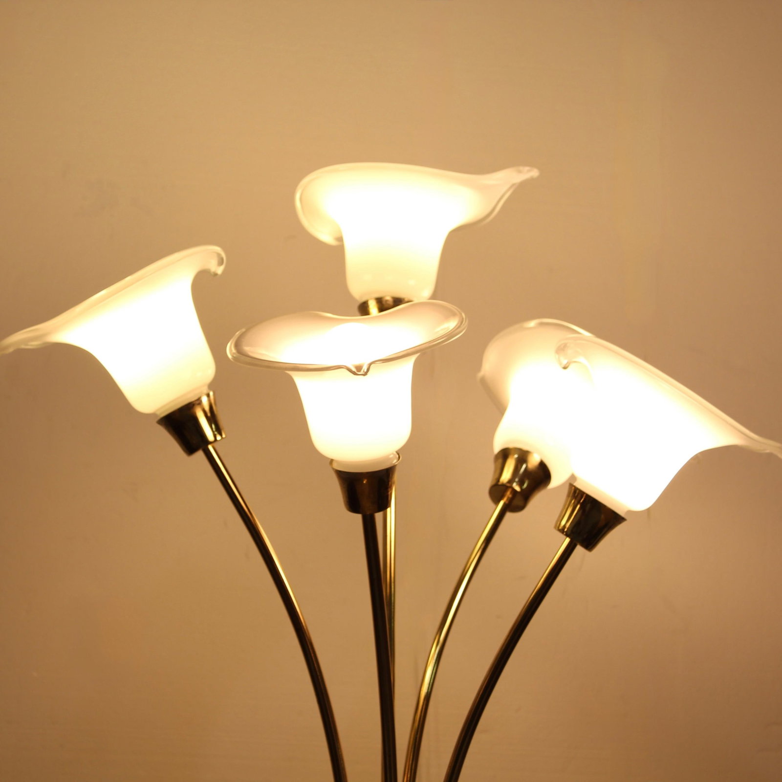 Glass Calla Lilly Floor Lamp Murano | 5 Lights - 2
