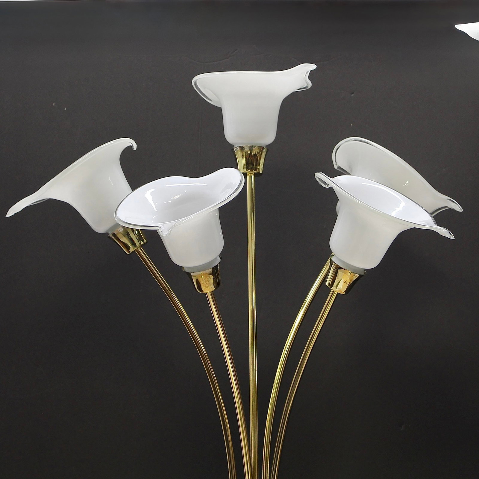Glass Calla Lilly Floor Lamp Murano | 5 Lights - 3