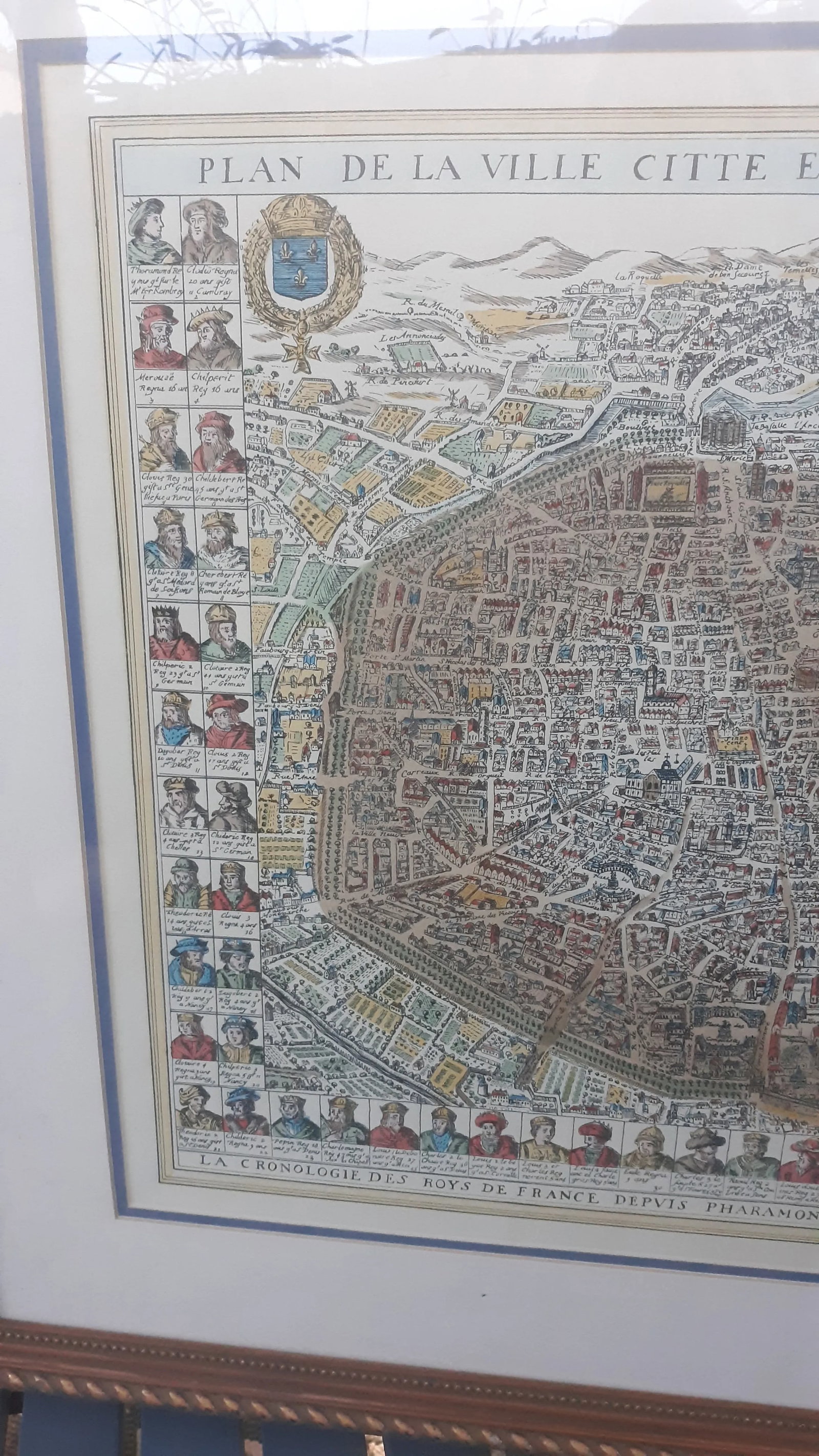 20th Century Paris Map Reprint Plan De La Ville Cite Et Universite Et Fauxbourgs De Paris - 2