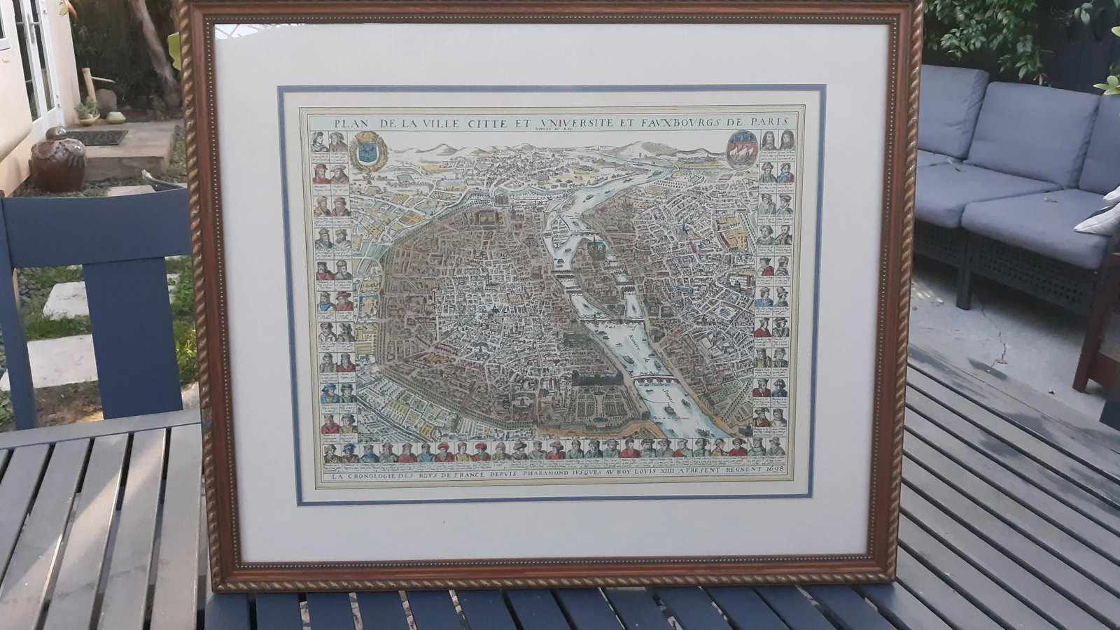 20th Century Paris Map Reprint Plan De La Ville Cite Et Universite Et Fauxbourgs De Paris - 3