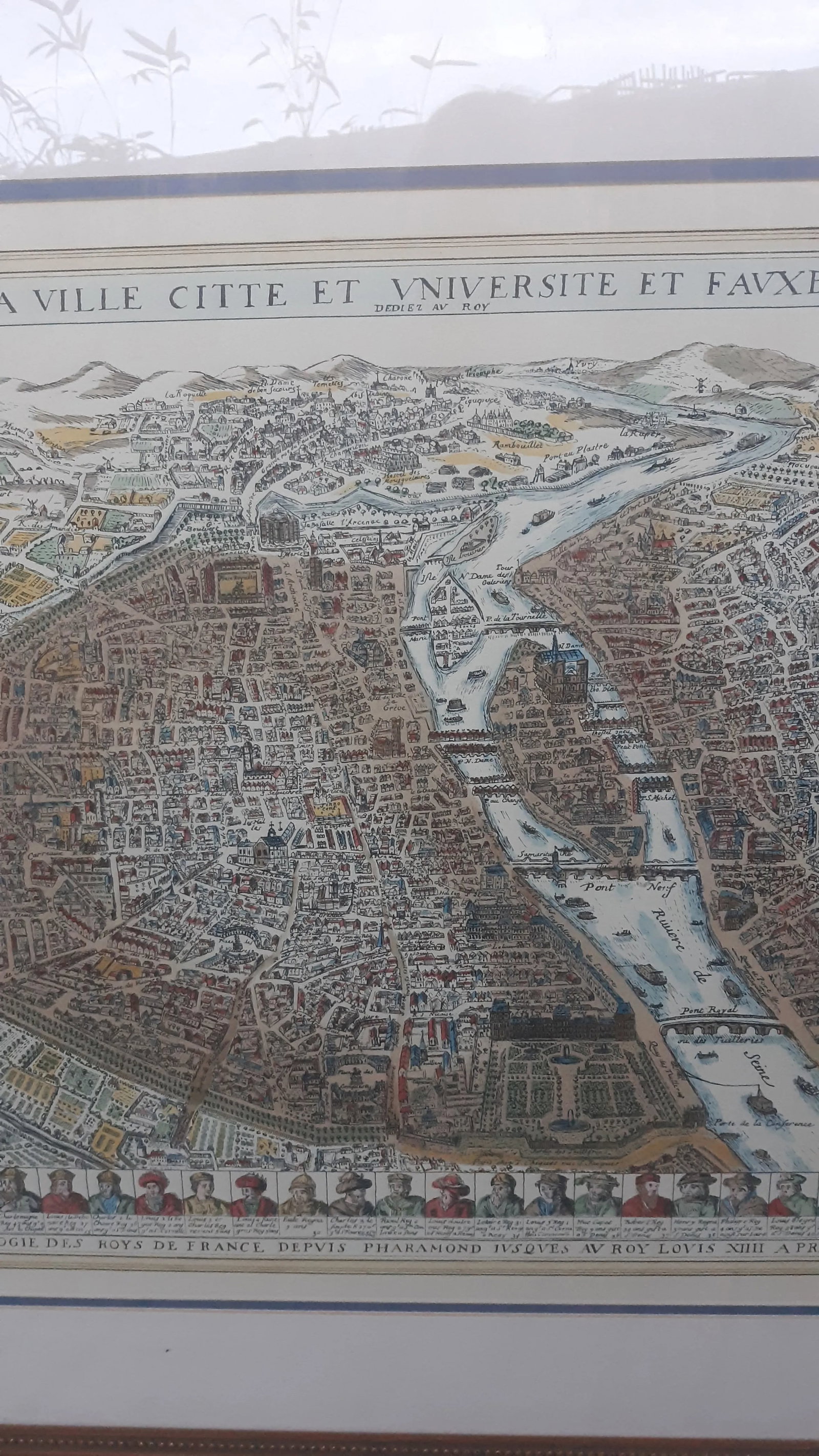 20th Century Paris Map Reprint Plan De La Ville Cite Et Universite Et Fauxbourgs De Paris - 4