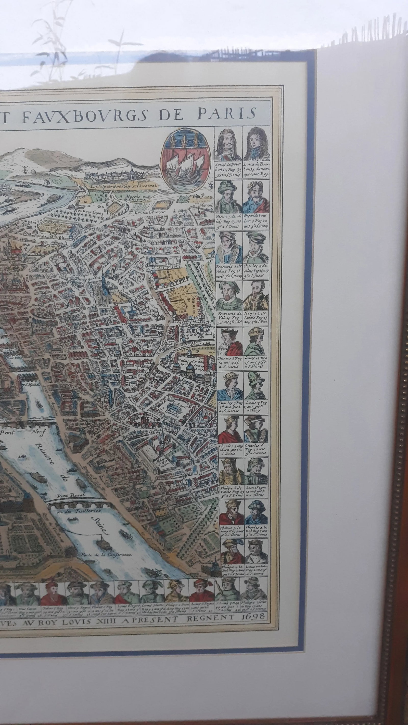 20th Century Paris Map Reprint Plan De La Ville Cite Et Universite Et Fauxbourgs De Paris - 5