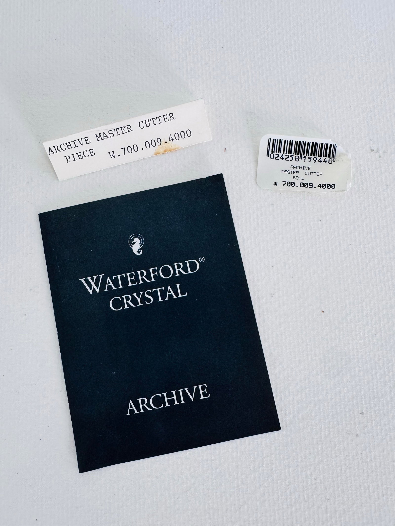 Waterford Crystal Master Cutter Archive Bowl Made in Ireland - 7