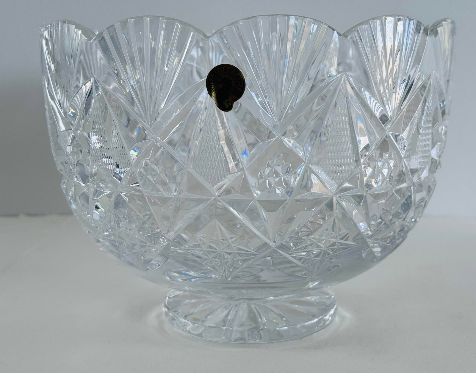 1997 Waterford Society Sinclaire Centerpiece 186/1000 Footed Bowl - 2