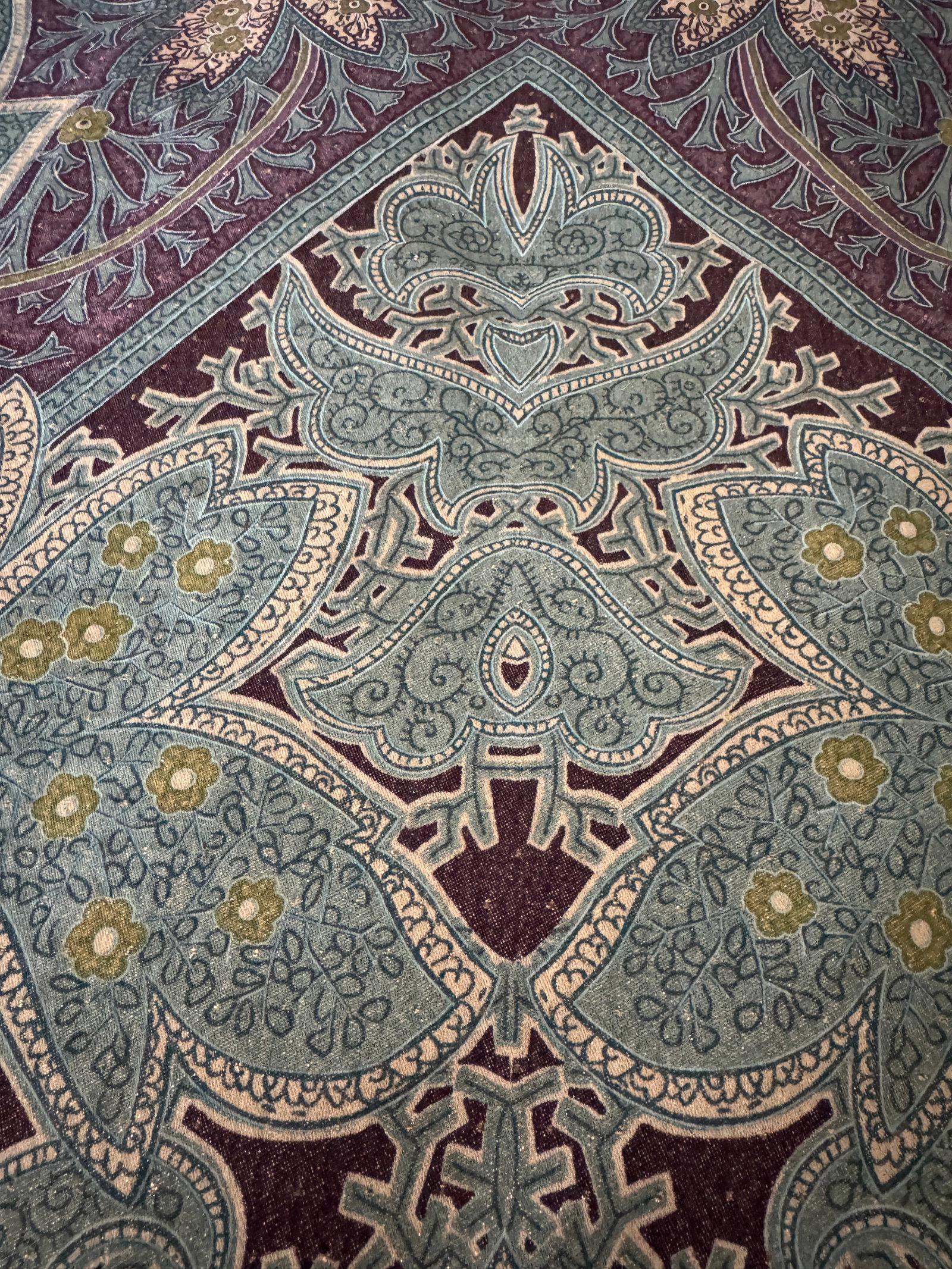 Old World Weavers Kashmiri Lurex Panel 3.3 Yards - 2