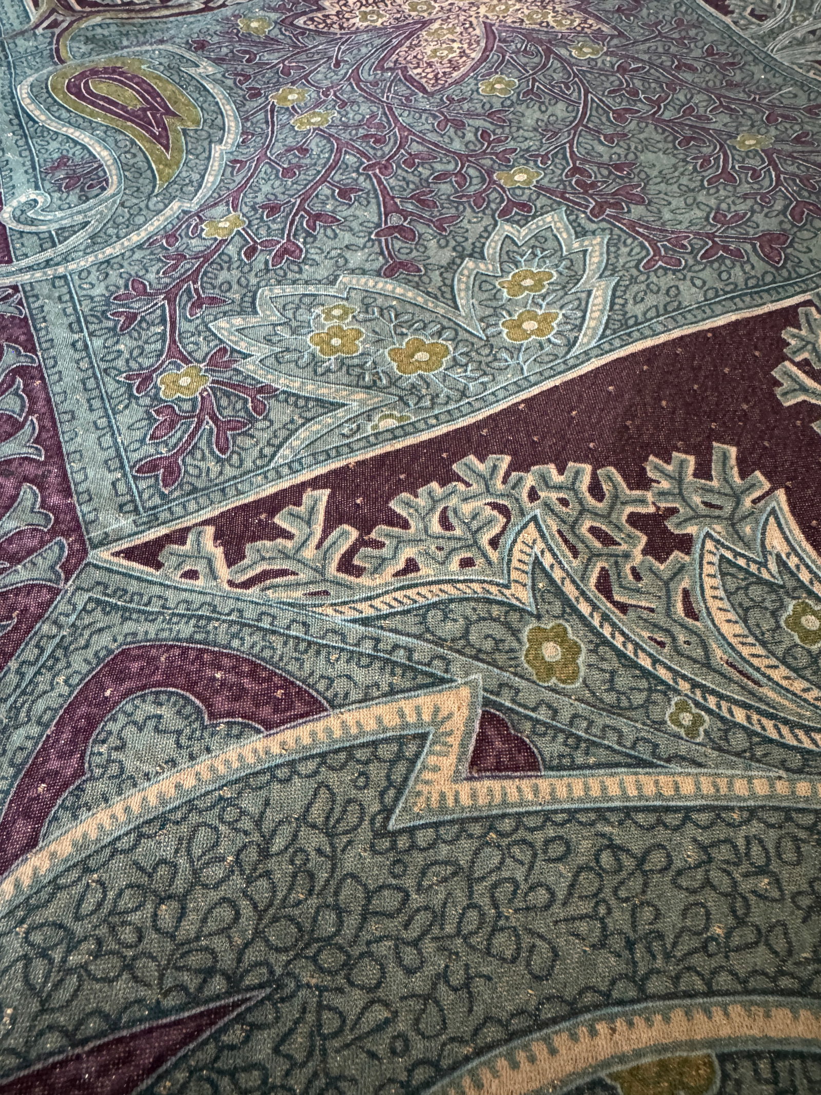 Old World Weavers Kashmiri Lurex Panel 3.3 Yards - 5