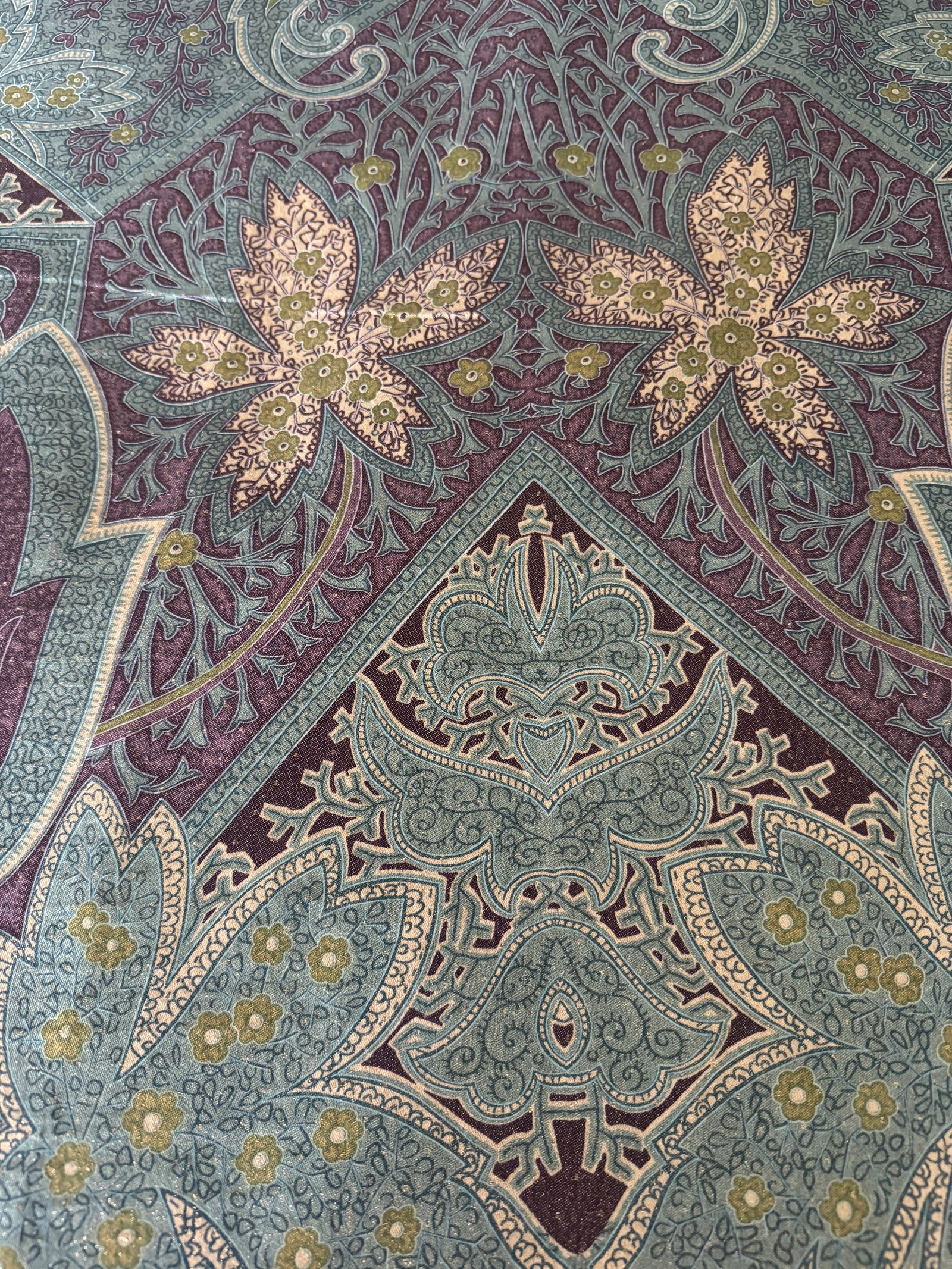 Old World Weavers Kashmiri Lurex Panel 3.3 Yards - 9