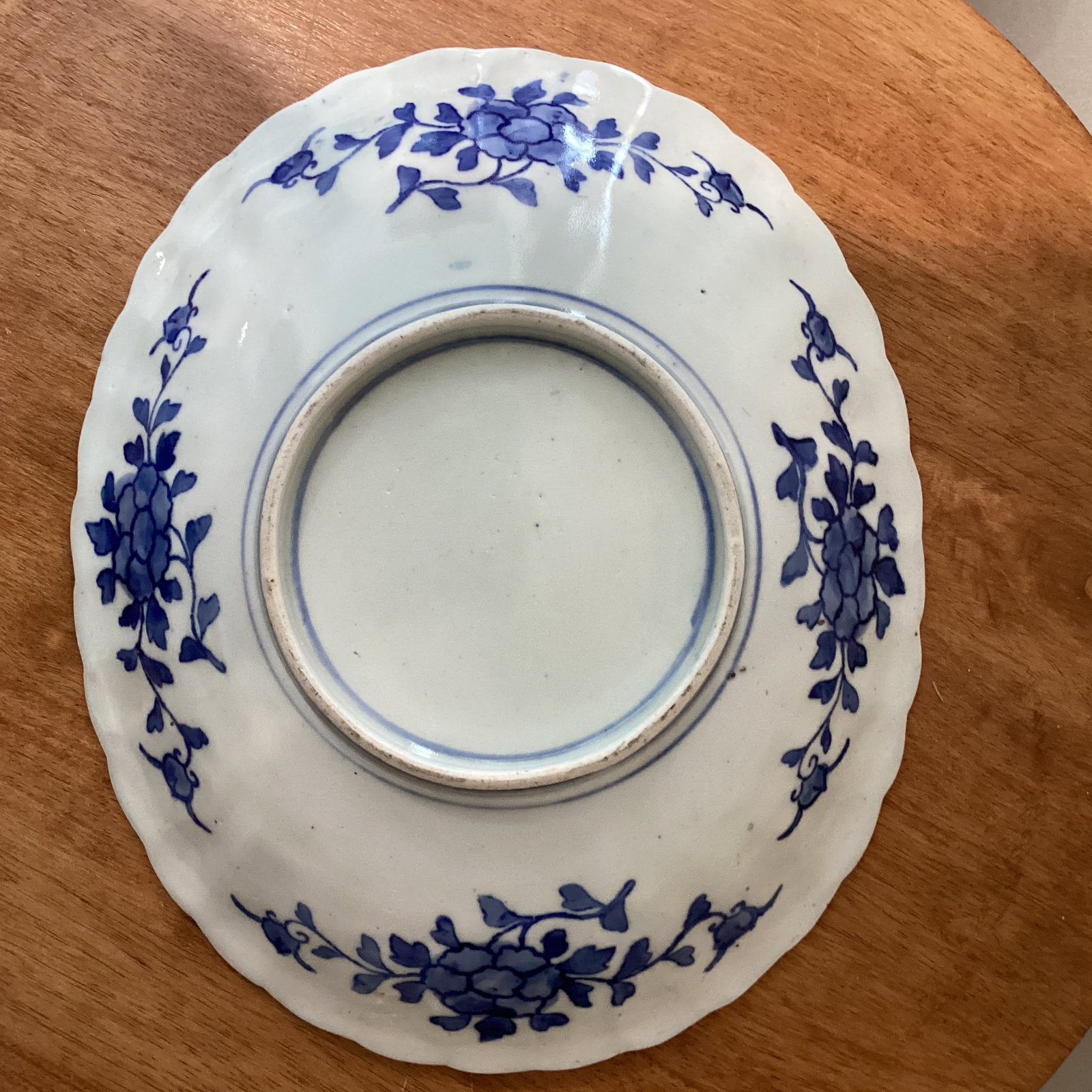 Antique Japanese Porcelain Hand Painted Imari Oval Scalloped Platter Circa 1900s - 9