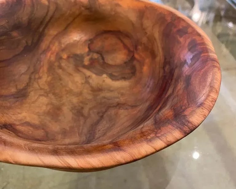 Alexandre Noll 1930s Turned Wood Bowl - 5