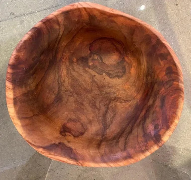 Alexandre Noll 1930s Turned Wood Bowl - 7