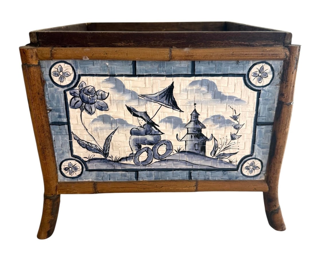 Bob Christian Signed Pagoda Chinoiserie Box - 6