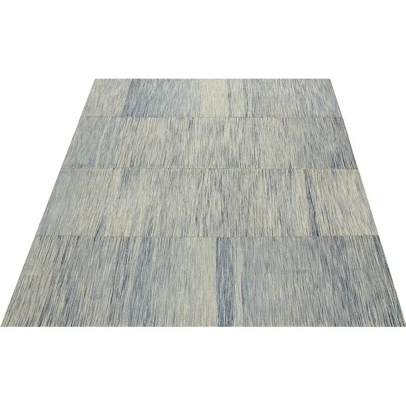 Handwoven Flatweave Scandinavian Style Kilim Area Rug 6'2'' X 7'7'' - 2