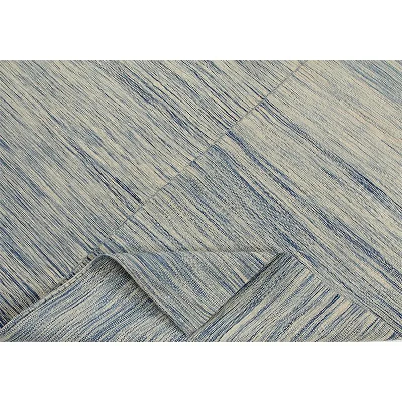 Handwoven Flatweave Scandinavian Style Kilim Area Rug 6'2'' X 7'7'' - 3