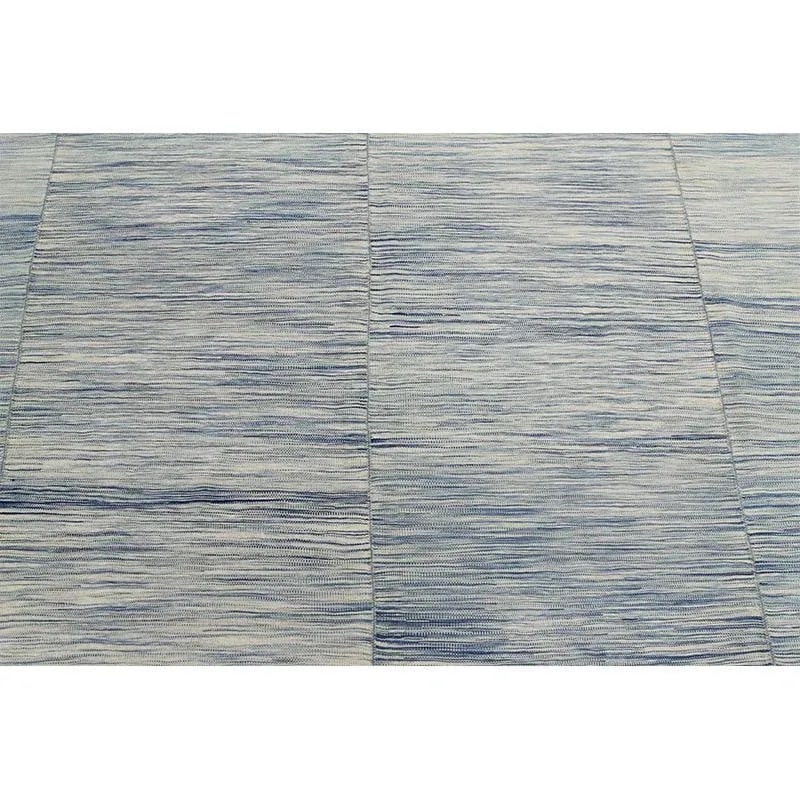 Handwoven Flatweave Scandinavian Style Kilim Area Rug 6'2'' X 7'7'' - 5