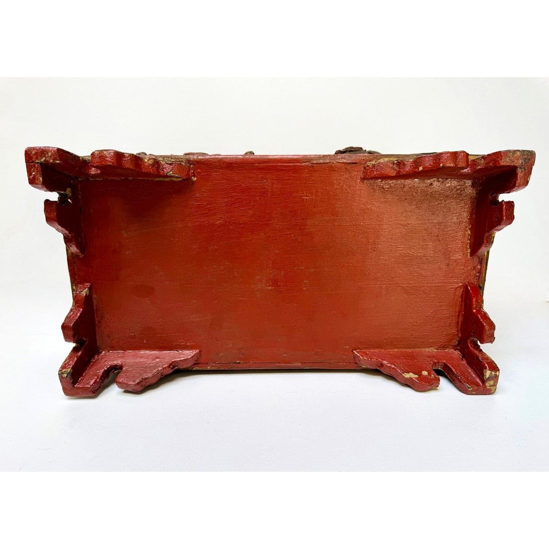 Late 19th Century Burmese Kammavaca Manuscript Chest - 14.5 In - 13