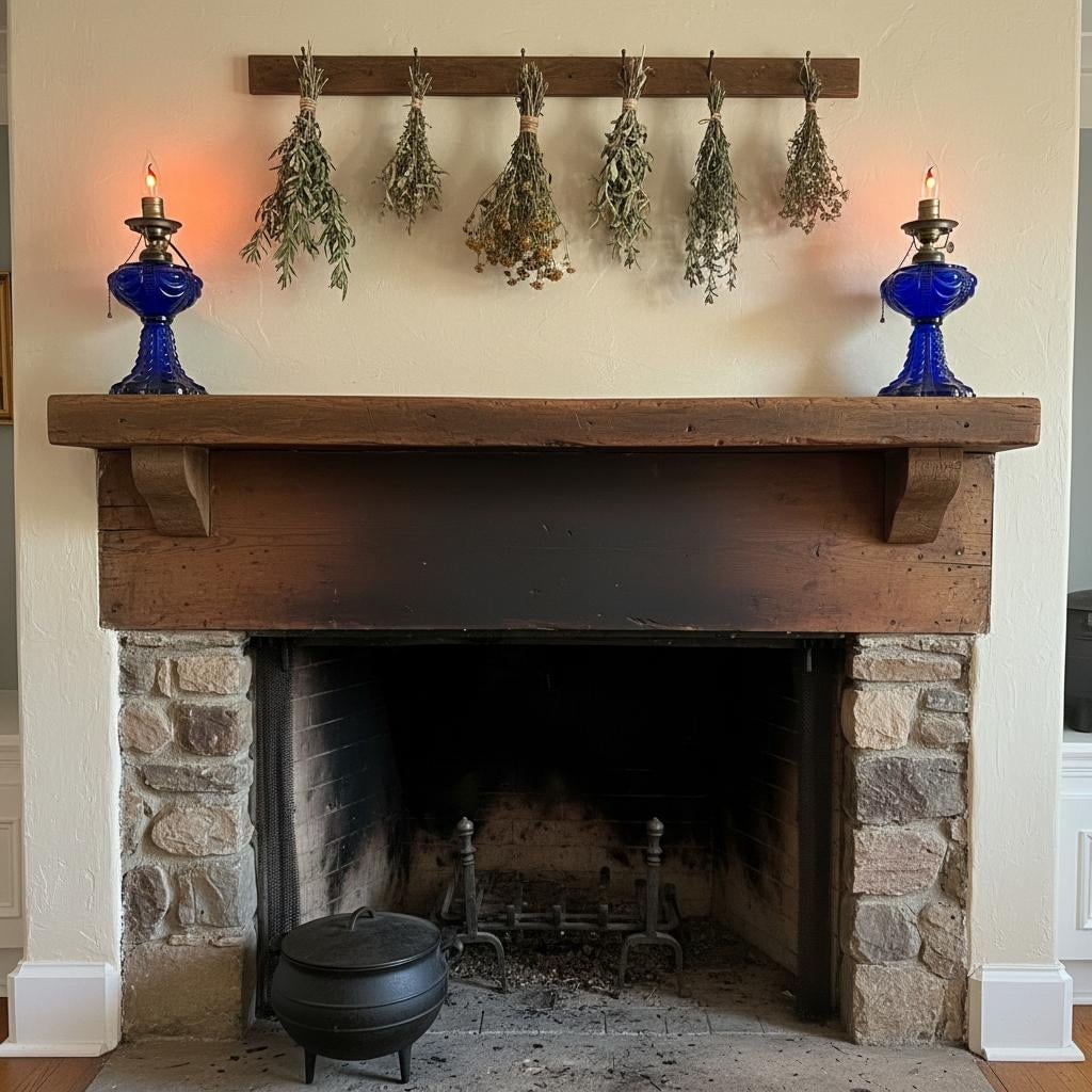 Late 19th Century Pair Cobalt Blue Coolidge Drape Oil Lamps-Converted Electric-Victorian Table - 6