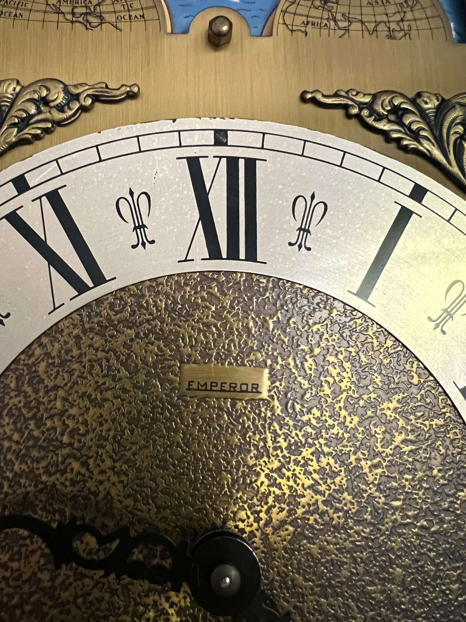 Vintage Emperor Grandfather Clock - 4