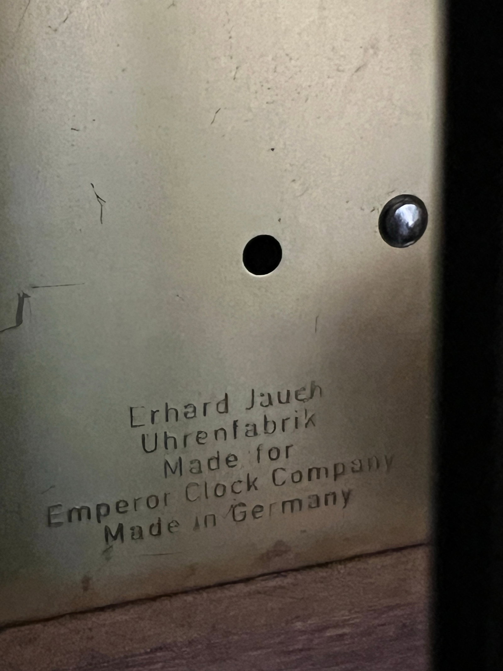 Vintage Emperor Grandfather Clock - 7