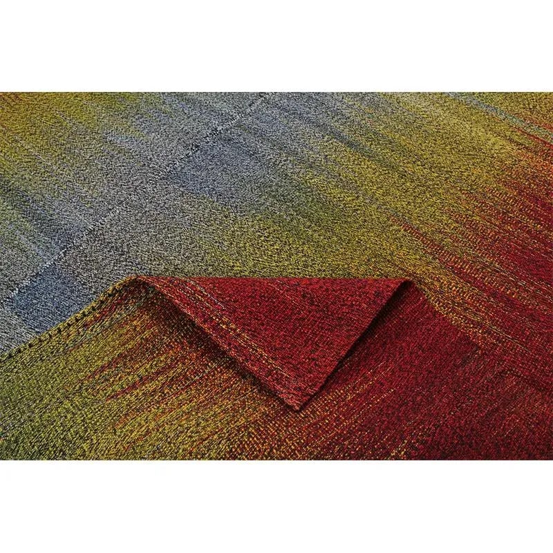 Handwoven Scandinavian Style Kilim Rug 5'1'' X 6'5'' - 3