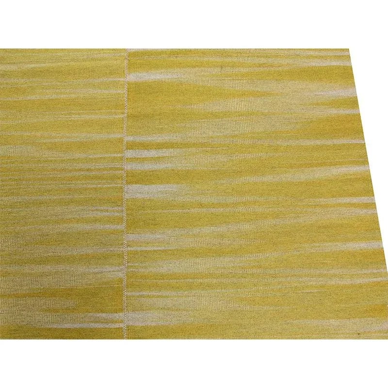 Handwoven Flatweave Scandinavian Style Persian Kilim Area Rug 4'4" X 6'3" - 9