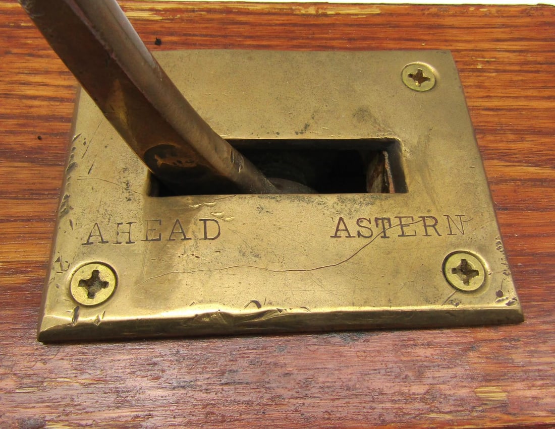 Authentic Antique A. Robinson Ship Engine Order Telegraph - 19th C - 5