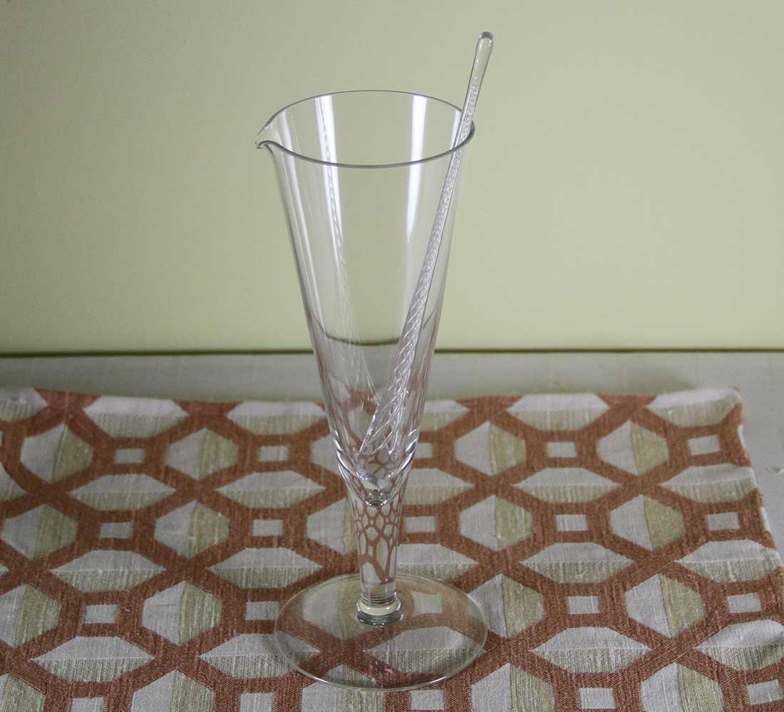 1990s Lovely Murano 9 Pc Crystal Set - 5
