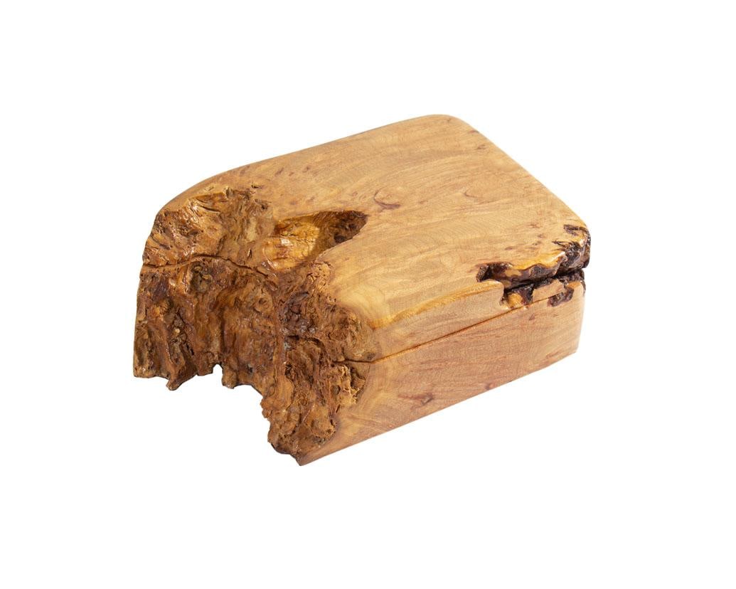 Burlwood Dresser Box - 2